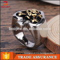 Wholesale antique jewellry fashion 316L stainless steel old ring designs for men